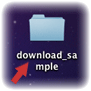 ��download_sample�ץե�������Ǥ���